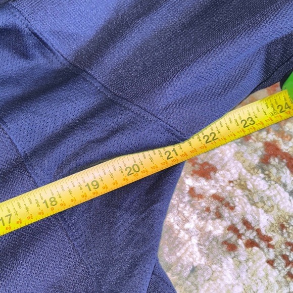 Reebok Navy and Light Blue Pittsburgh Elite Jersey Falk - Picture 7 of 9